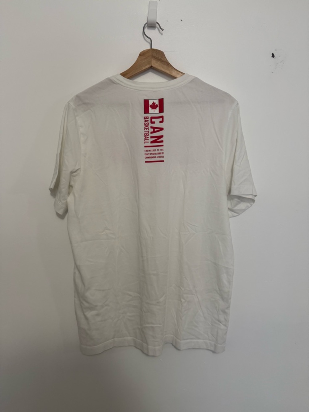 Nike White Dri-FIT Canada FIBA 2023 T-Shirt - Picture 2 of 5